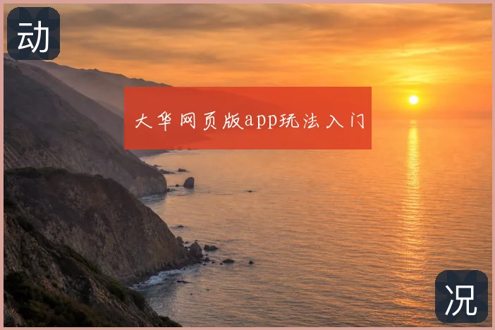 大华网页版app玩法入门